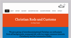 Desktop Screenshot of christianrodsandcustomssd.com